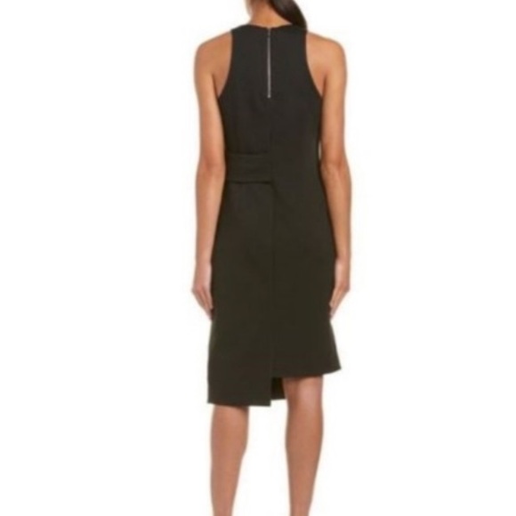 N/Nicholas Black Asymmetrical Layered Band Dress US size 6 - Picture 10 of 11